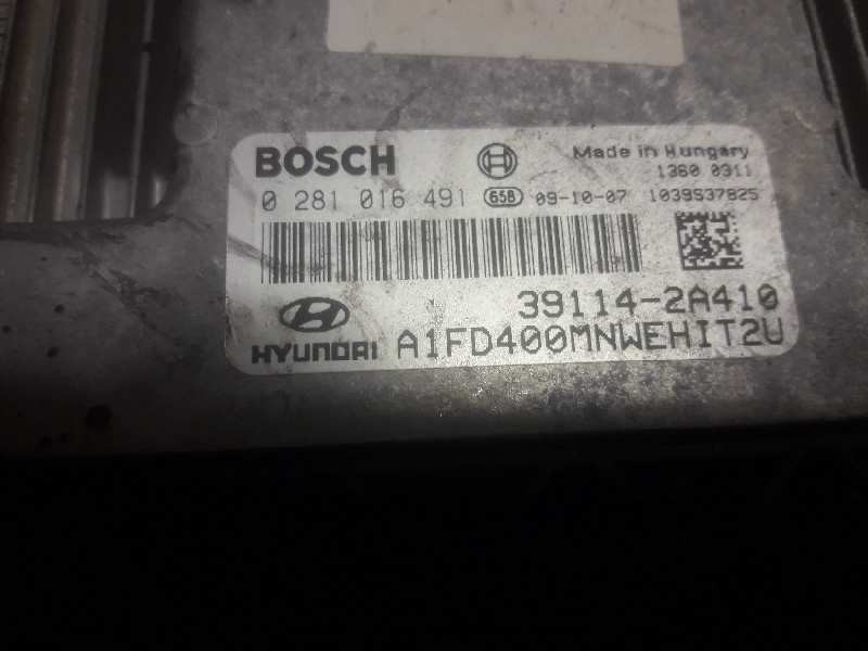Recambio de centralita motor uce para hyundai i30 referencia OEM IAM 0281016491 391142A410 1039S37825