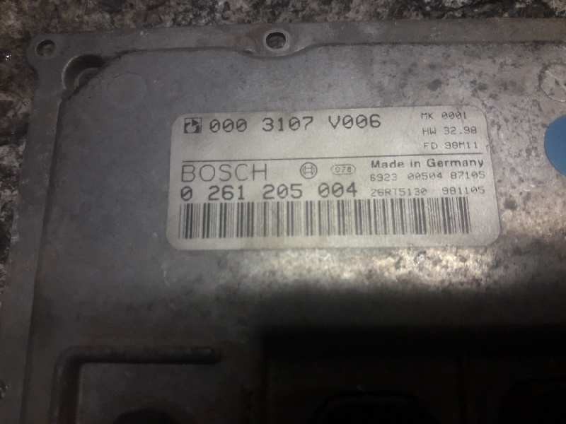 Recambio de centralita motor uce para smart fortwo coupe basis (66kw) (453.344) referencia OEM IAM 0261205004 0003107V006 692300