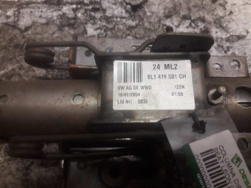 Recambio de columna direccion para seat leon (1m1) signo referencia OEM IAM 8L1419501CH  