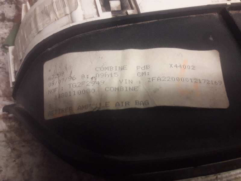 Recambio de cuadro instrumentos para fiat scudo (222) 1.9 d el caja cerrada referencia OEM IAM 1480110080 09036419901 