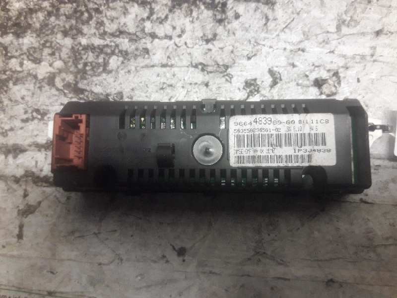 Recambio de pantalla multifuncion para peugeot 207 confort referencia OEM IAM 9664483980 12 PINS 
