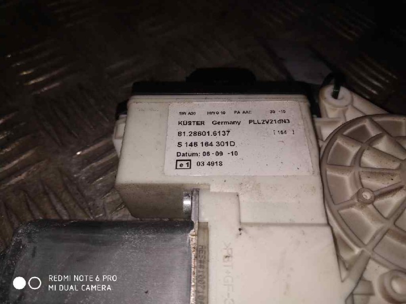 Recambio de motor elevalunas delantero izquierdo para man tgx 18.xxx referencia OEM IAM 81286016137  