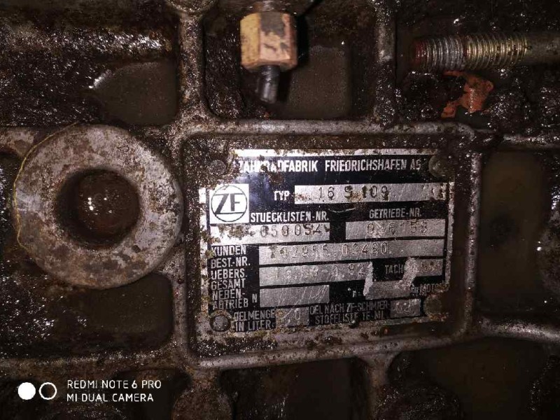 Recambio de caja cambios para pegaso trucks mider 260 referencia OEM IAM 16S109 1304050054 