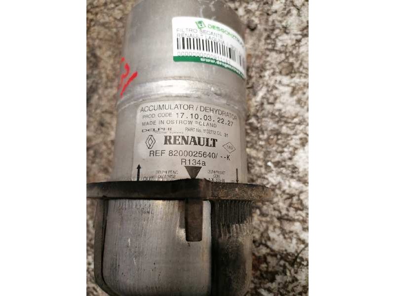 Recambio de filtro secante para renault laguna ii (bg0) authentique referencia OEM IAM 8200025640K  
