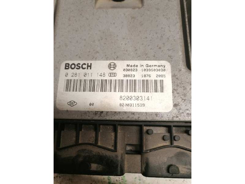 Recambio de centralita motor uce para renault laguna ii (bg0) authentique referencia OEM IAM 0281011148 8200303141 8200311539