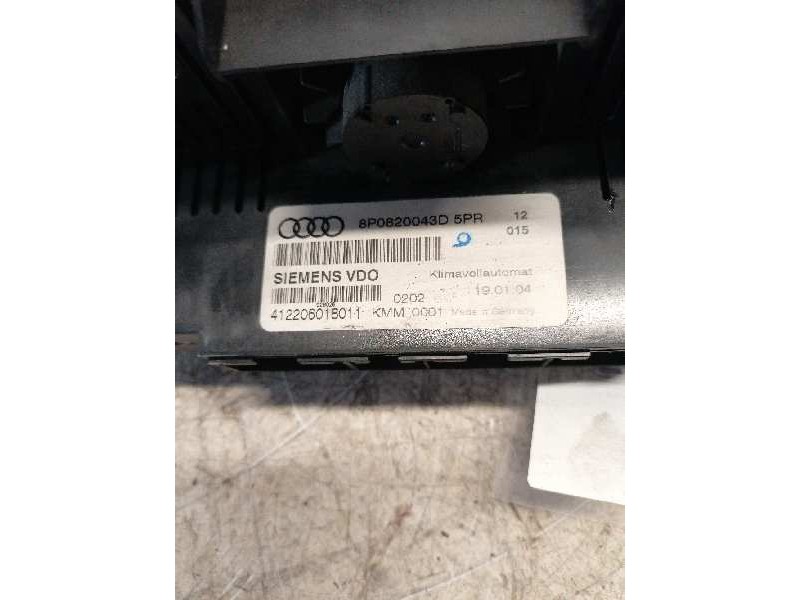 Recambio de mando climatizador para audi a3 (8p) 2.0 tdi ambiente referencia OEM IAM 8P0820043D 412206018011 