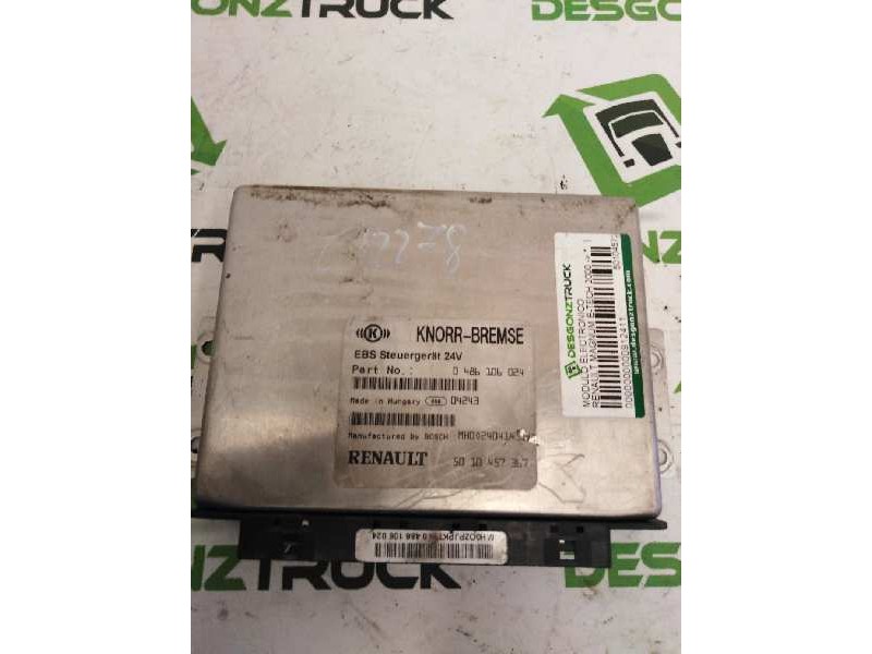 Recambio de modulo electronico para renault magnum e-tech 2000 referencia OEM IAM 5010457367 0486106024 CENTRALITA EBS