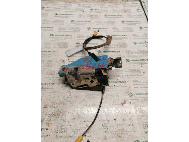 Recambio de cerradura puerta trasera izquierda para peugeot 207 xs pack referencia OEM IAM 24087816 6 PINS 