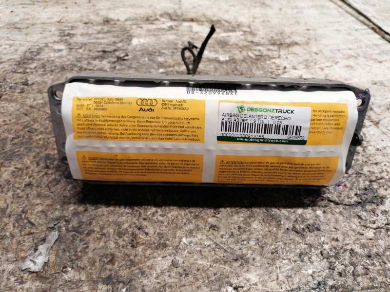 Recambio de airbag delantero derecho para audi a3 (8p) 1.9 tdi referencia OEM IAM 8P0880202  