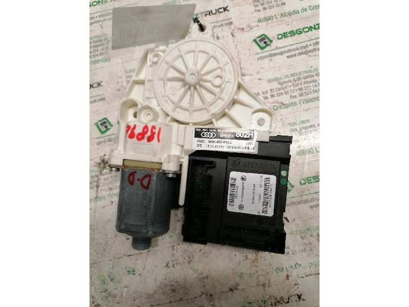 Recambio de motor elevalunas delantero derecho para audi a3 (8p) 1.9 tdi referencia OEM IAM 8P0959802H  