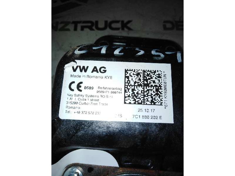 Recambio de airbag delantero derecho para man tge pritsche (uz) pritsche 2.xxx 4x4 referencia OEM IAM 7C1880202E  