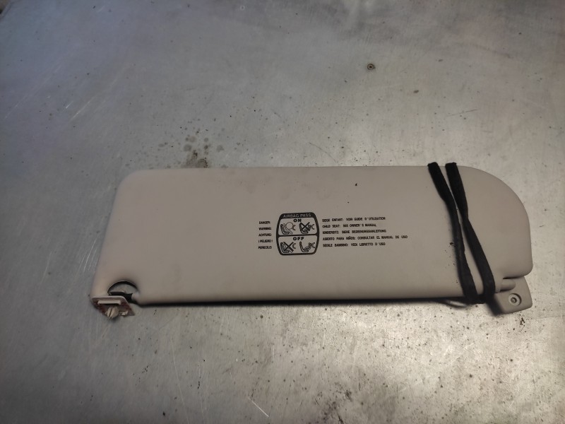 Recambio de parasol derecho para peugeot 807 sv referencia OEM IAM   