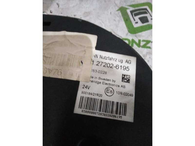 Recambio de cuadro instrumentos para man tg - a 18.xxx referencia OEM IAM 81272026195  
