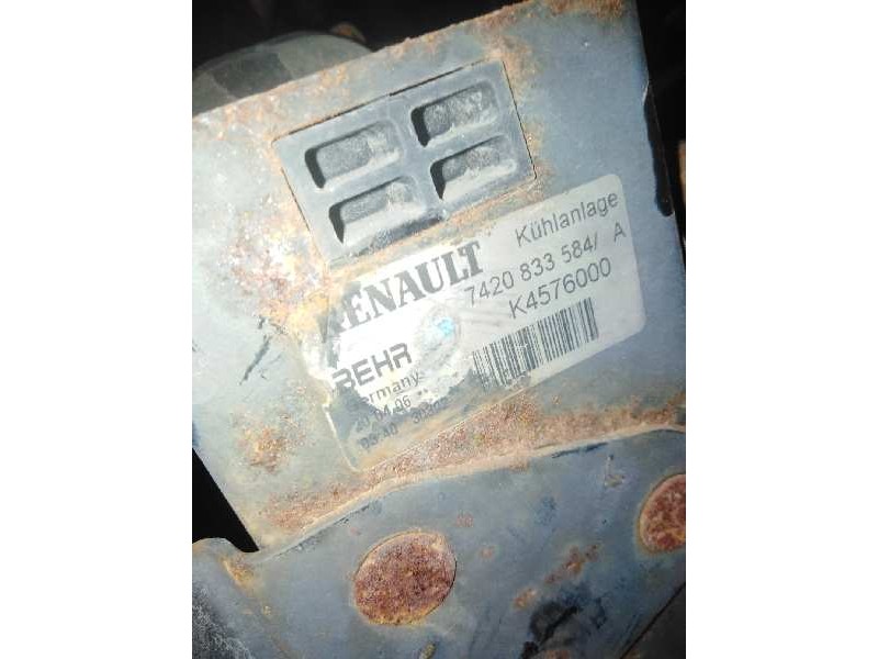 Recambio de radiador agua para renault magnum ab 2005 12.0 diesel referencia OEM IAM 7420833584 K4576000 