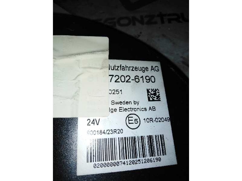 Recambio de cuadro instrumentos para man tg - a 18.xxx 12.4 diesel referencia OEM IAM 81272026190  