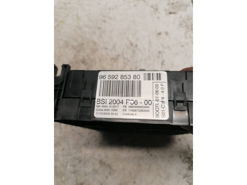 Recambio de caja reles / fusibles para peugeot 207 xs referencia OEM IAM 9659285380 0864999250906 