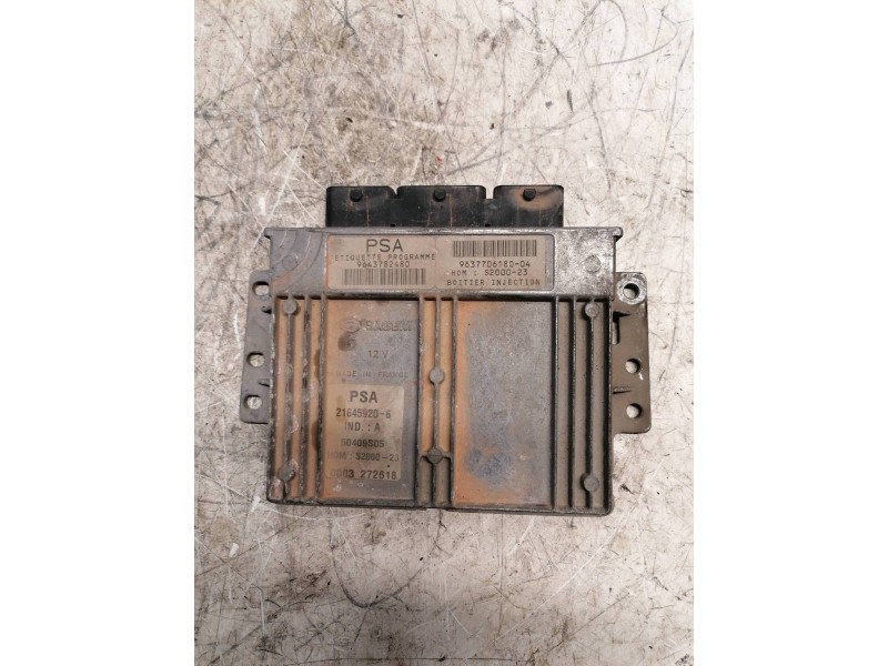 Recambio de centralita motor uce para peugeot 206 berlina xr referencia OEM IAM 9643782480 9637706180 