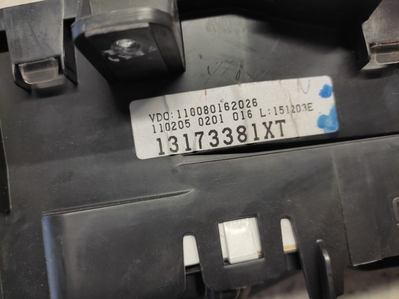 Recambio de cuadro instrumentos para opel meriva blue line referencia OEM IAM 13173381XT 110080162026 