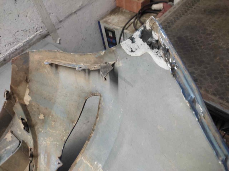 Recambio de paragolpes trasero para ford fiesta (cb1) econetic referencia OEM IAM   