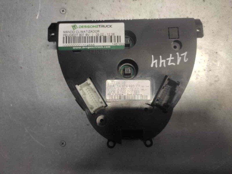 Recambio de mando climatizador para peugeot 807 sv referencia OEM IAM 14874990YR A83000200 