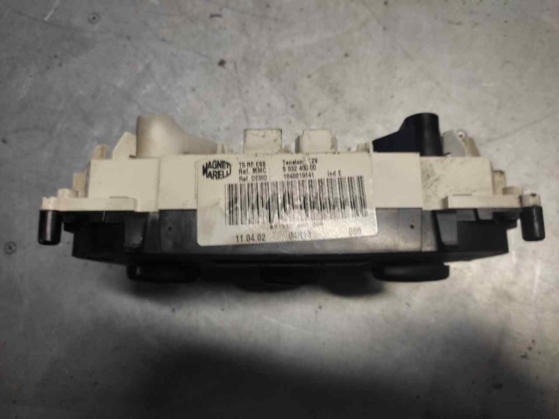 Recambio de mando calefaccion / aire acondicionado para peugeot 307 (s1) xr referencia OEM IAM 593240000 5 PINS 