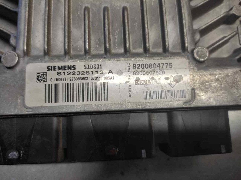 Recambio de centralita motor uce para renault scenic ii authentique referencia OEM IAM 8200804775 8200807626 S122326113A