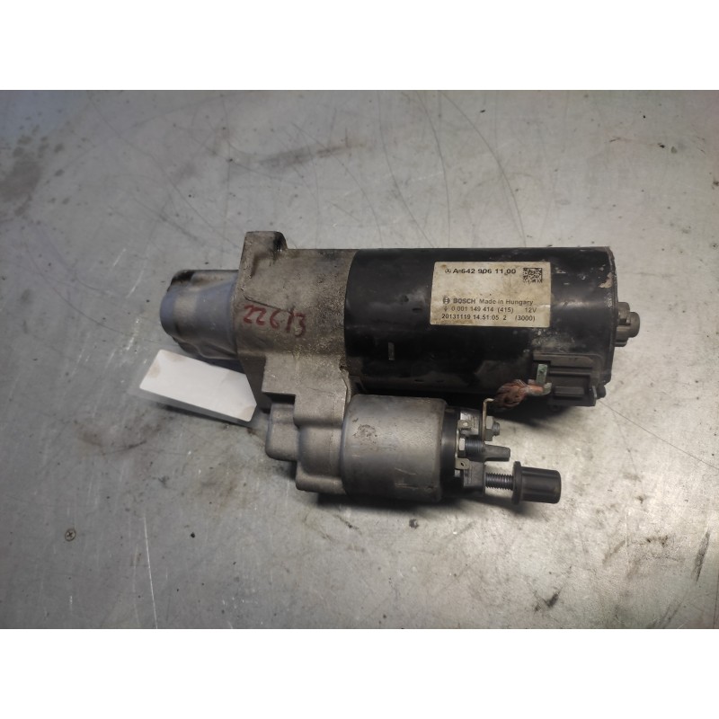 Recambio de motor arranque para mercedes clase e (w212) familiar referencia OEM IAM A6429061100 0001149414415 10 DIENTES