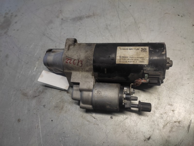 Recambio de motor arranque para mercedes clase e (w212) familiar referencia OEM IAM A6429061100 0001149414415 10 DIENTES