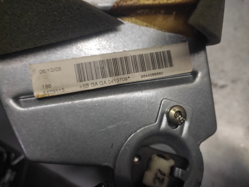 Recambio de airbag delantero derecho para peugeot 407 sr confort referencia OEM IAM 9644588880  