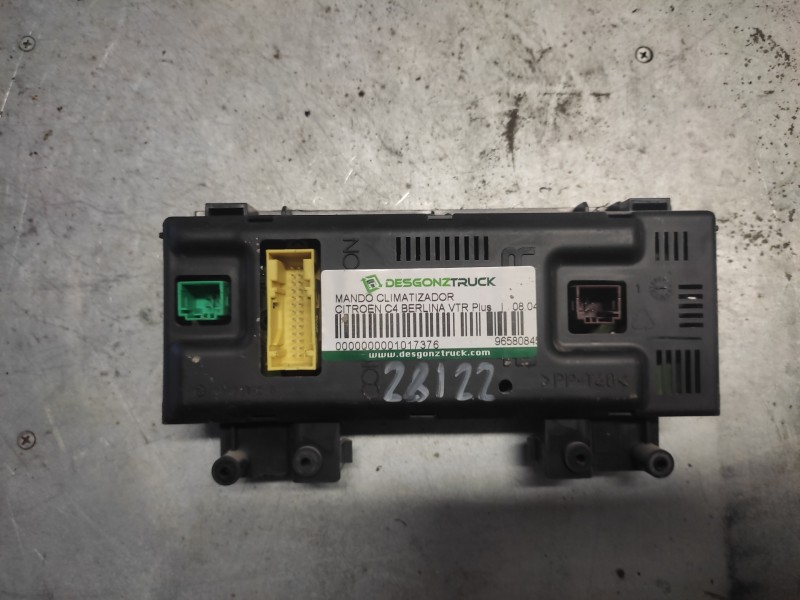Recambio de mando climatizador para citroen c4 berlina vtr plus referencia OEM IAM 9658084577 281160311 