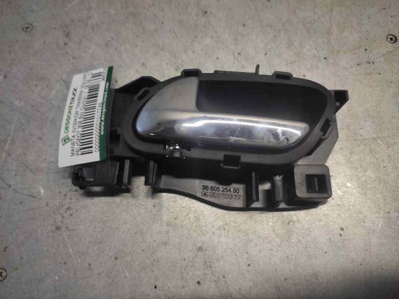 Recambio de maneta interior trasera izquierda para peugeot 308 sw confort referencia OEM IAM 9660525480  