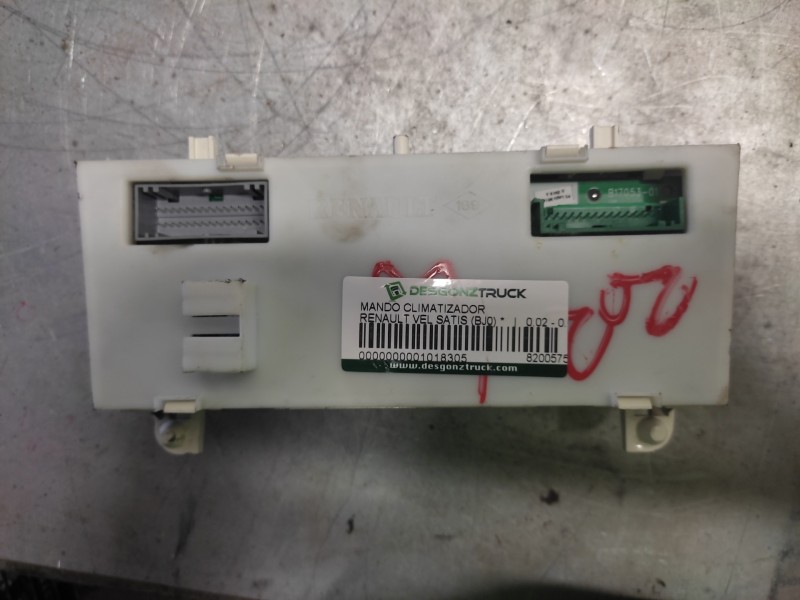 Recambio de mando climatizador para renault vel satis (bj0) referencia OEM IAM 8200575240A 5241981703 