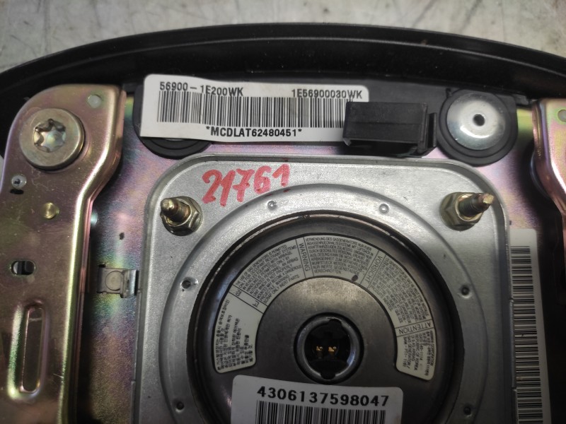 Recambio de airbag delantero izquierdo para hyundai accent (mc) gl referencia OEM IAM 569001E200WK  