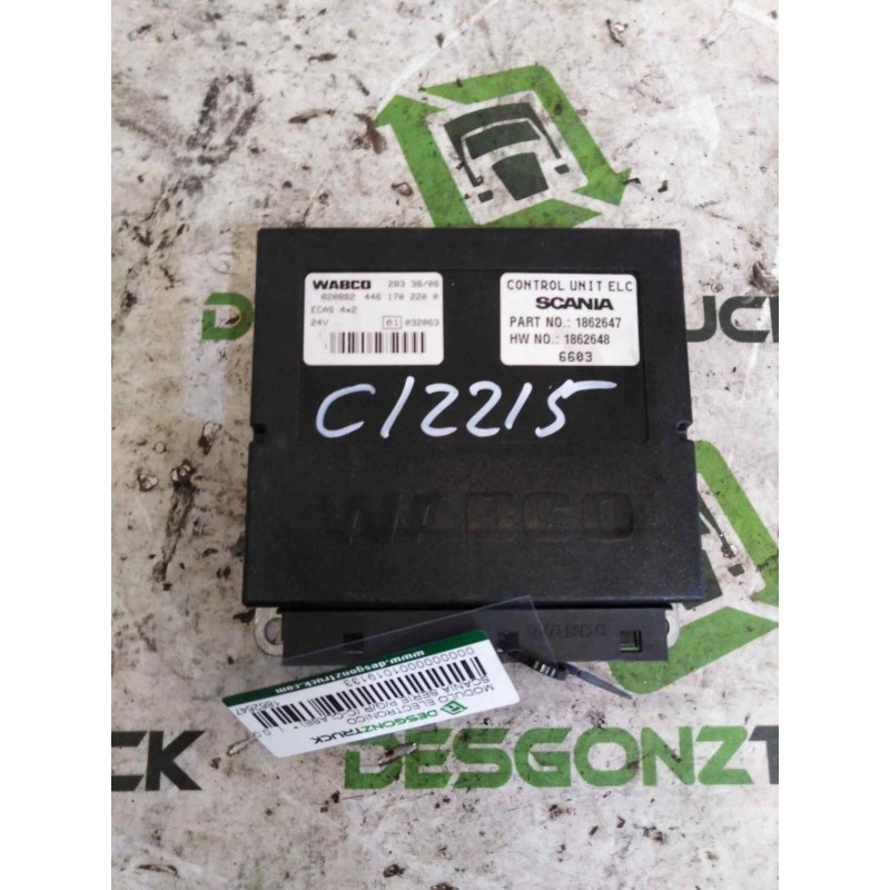 Recambio de modulo electronico para scania serie p/g/r (c-clase) referencia OEM IAM 1862647 4461702200 CENTRALITA ECAS