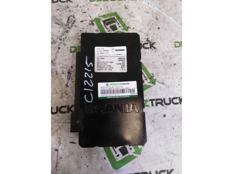 Recambio de modulo electronico para scania serie p/g/r (c-clase) referencia OEM IAM 1880408 1889538 1889539