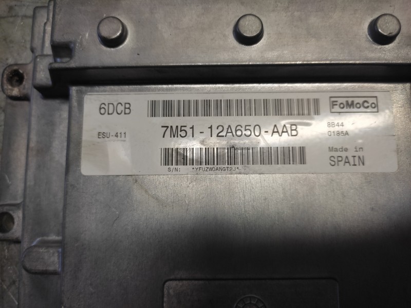 Recambio de centralita motor uce para ford focus lim. (cb4) titanium referencia OEM IAM 7M5112A650AAB  