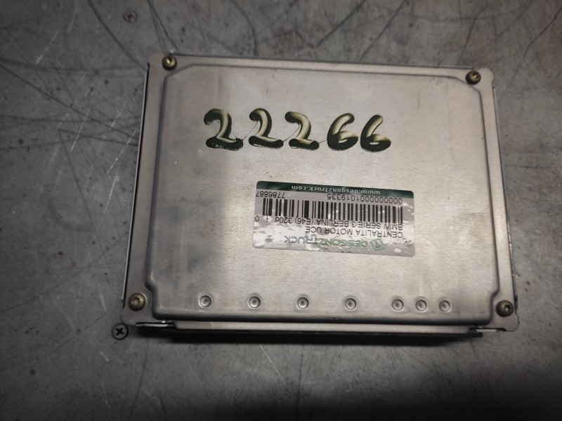 Recambio de centralita motor uce para bmw serie 3 berlina (e46) 320d referencia OEM IAM 7786887 0281010205 
