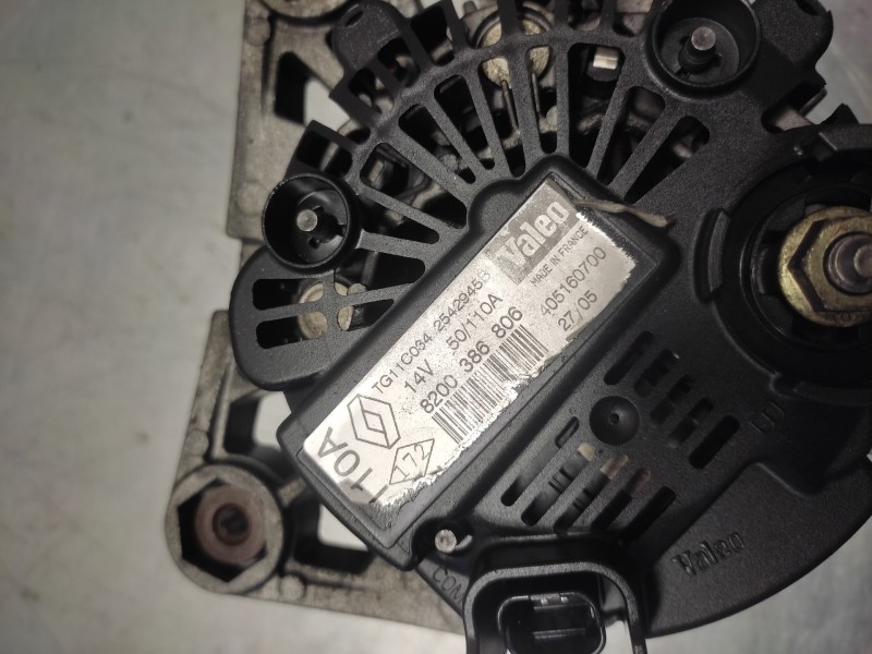 Recambio de alternador para peugeot 307 break / sw (s1) sw pack referencia OEM IAM 8200386806  