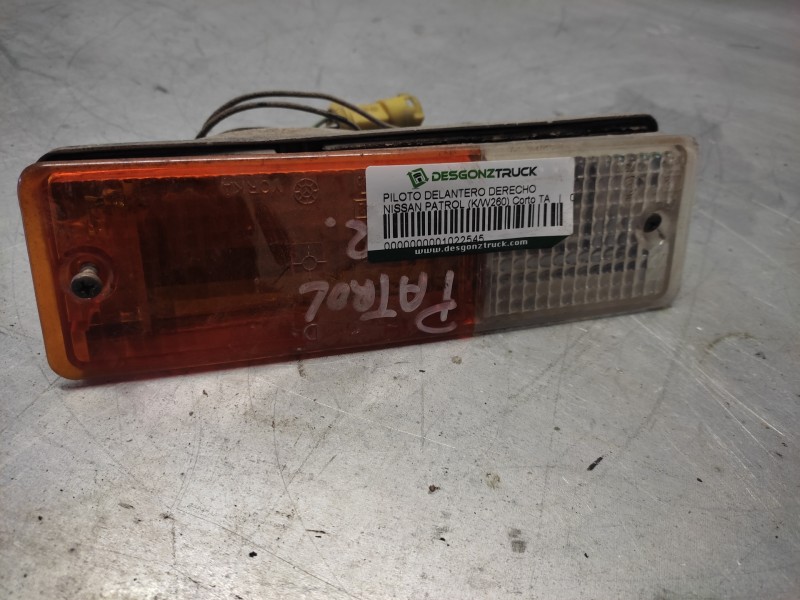 Recambio de piloto delantero derecho para nissan patrol (k/w260) corto ta referencia OEM IAM   