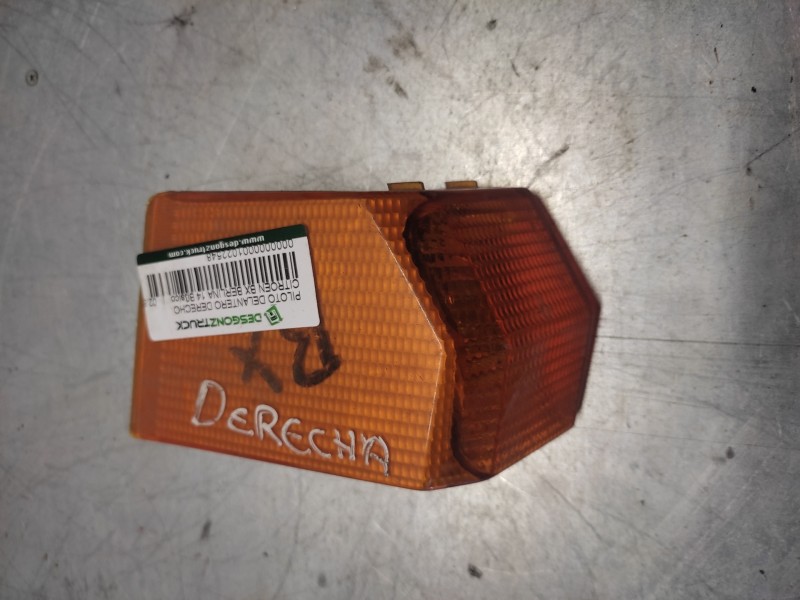 Recambio de piloto delantero derecho para citroen bx berlina 14 básico referencia OEM IAM   