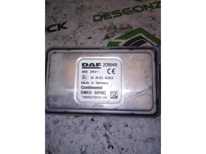 Recambio de sensor noxe para daf serie xf105.xxx referencia OEM IAM 2011648  