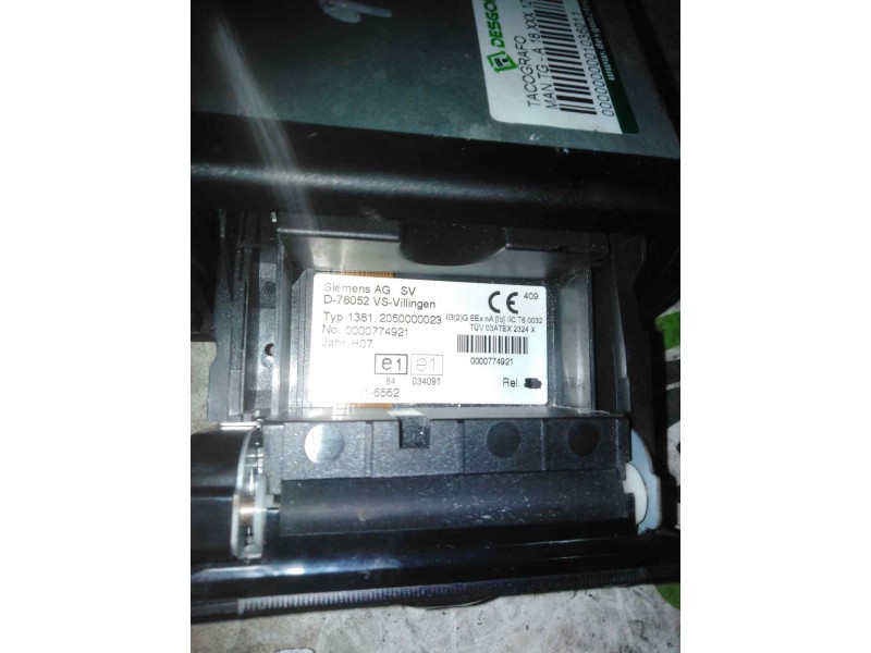 Recambio de tacografo para man tg - a 18.xxx 12.4 diesel referencia OEM IAM 13812050000023 0000774921 81271016562