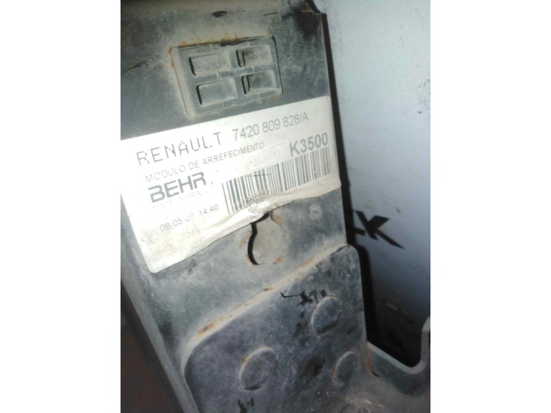 Recambio de radiador agua para renault midlum 4.8 diesel referencia OEM IAM 7420809768 7420809828 