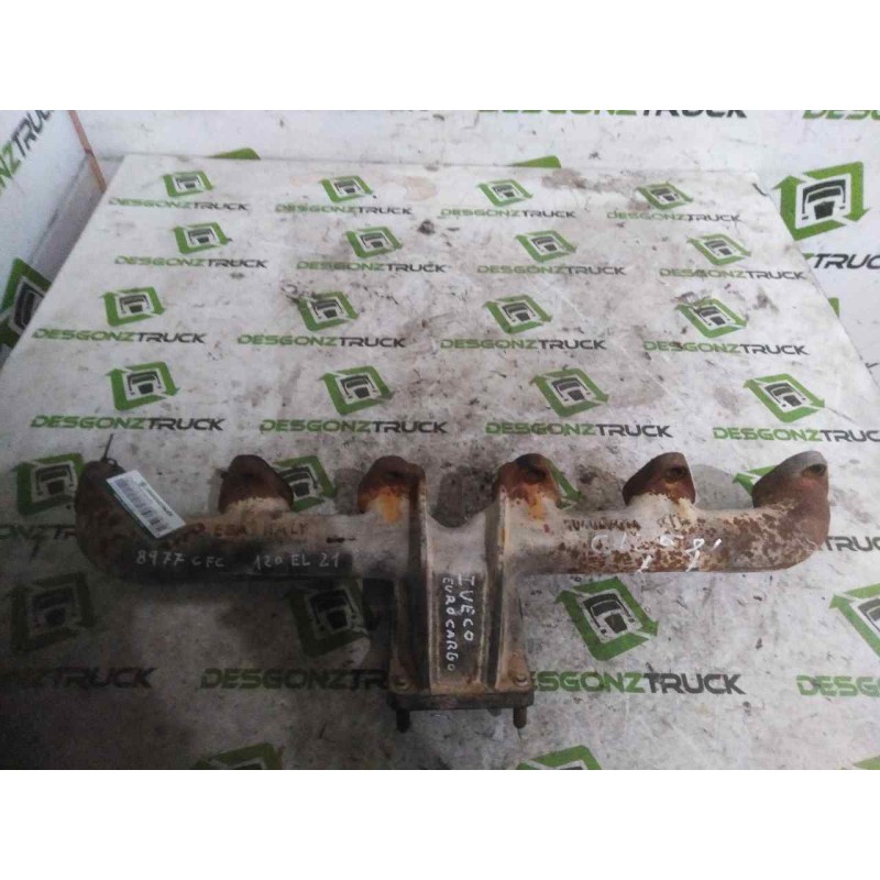Recambio de colector escape para iveco eurocargo 05.03  fki 100 e tráfico urbano referencia OEM IAM 504047514  