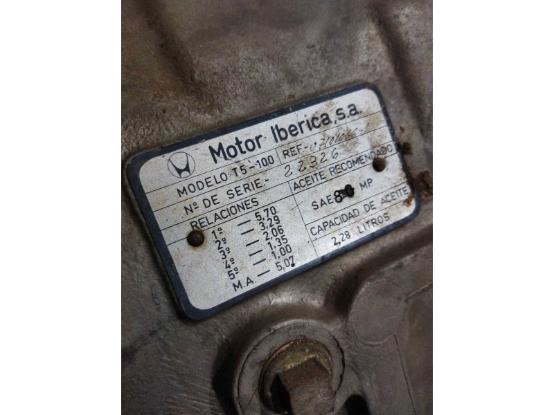 Recambio de caja cambios para nissan trucks l35.08 ...... referencia OEM IAM T5100  