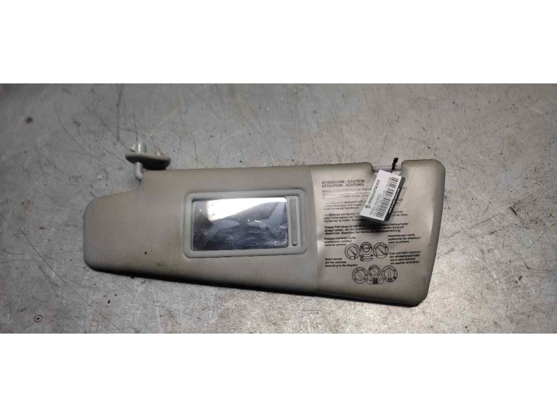 Recambio de parasol izquierdo para fiat brava (182) jtd 105 / 100 clima referencia OEM IAM   