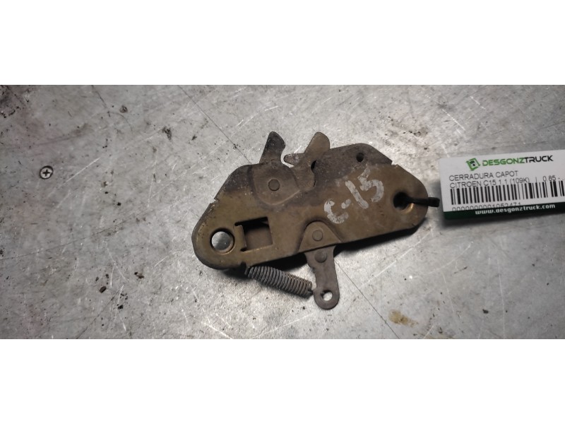 Recambio de cerradura capot para citroen c15 1.1 (109k) referencia OEM IAM   