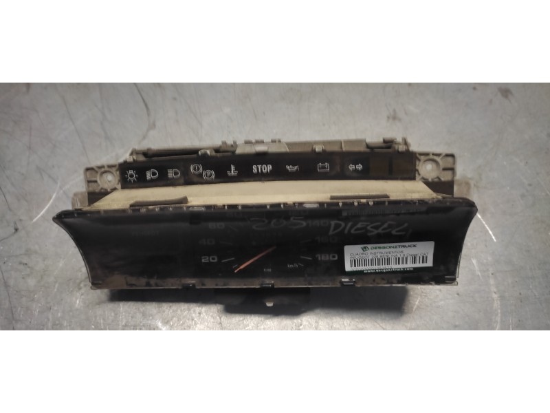 Recambio de cuadro instrumentos para peugeot 205 berlina 1.8 diesel cat referencia OEM IAM   