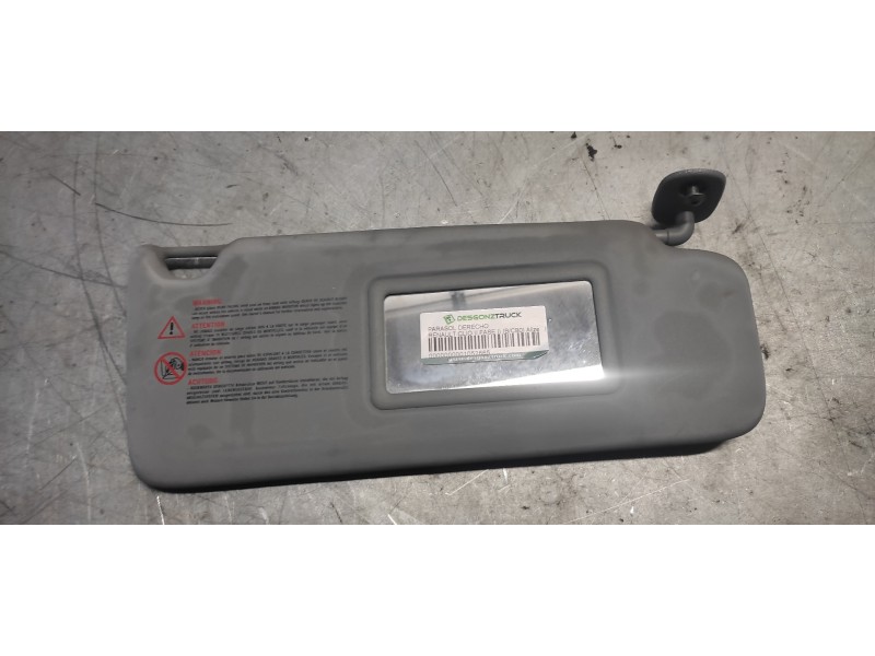 Recambio de parasol derecho para renault clio ii fase ii (b/cb0) alize referencia OEM IAM   