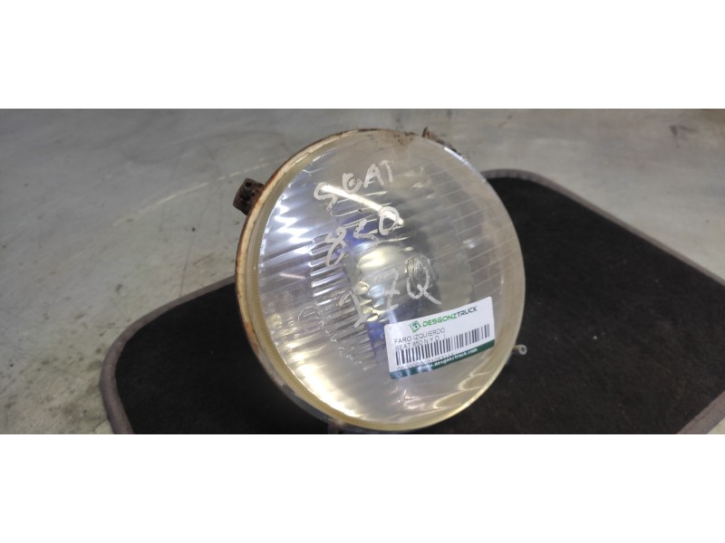 Recambio de faro izquierdo para seat 850 n y d referencia OEM IAM   